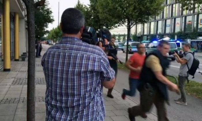 El vídeo en el que se ve a uno de los tiradores de Múnich