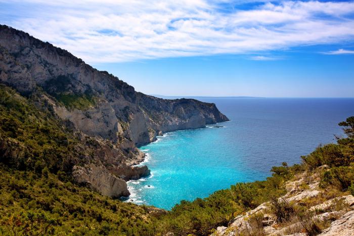 Once calas y playas secretas de Ibiza