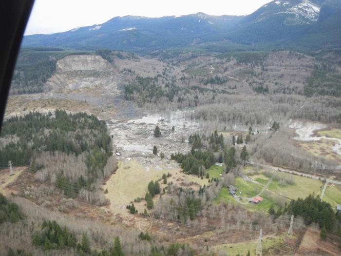 176 desaparecidos por un alud de tierra en el estado de Washington