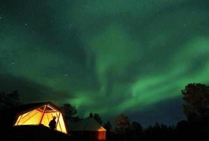 Auroras boreales en Noruega: así es el espectáculo que tiñe el cielo de verde (FOTOS)