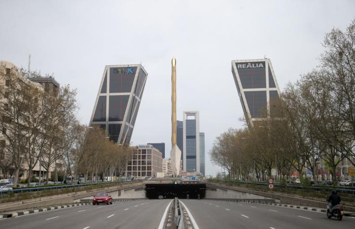 Ya no volverás a ver a las torres Kio de Madrid como en esta foto