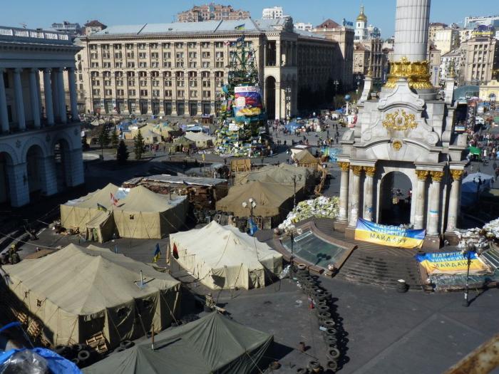 Días uniformados en Kiev