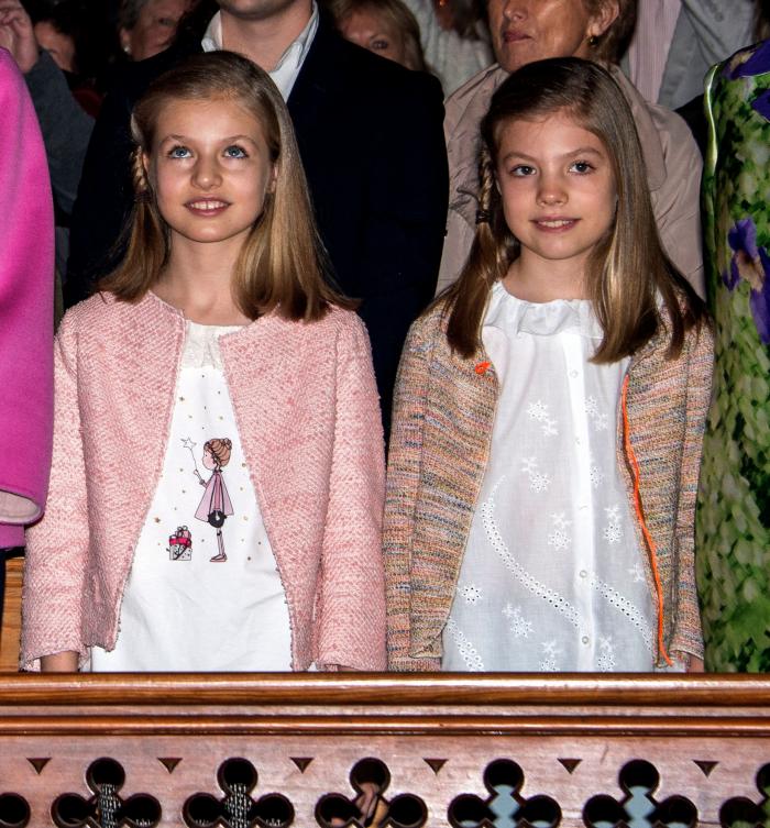 37 veces en las que la princesa Leonor y la infanta Sofía lucieron el mismo peinado