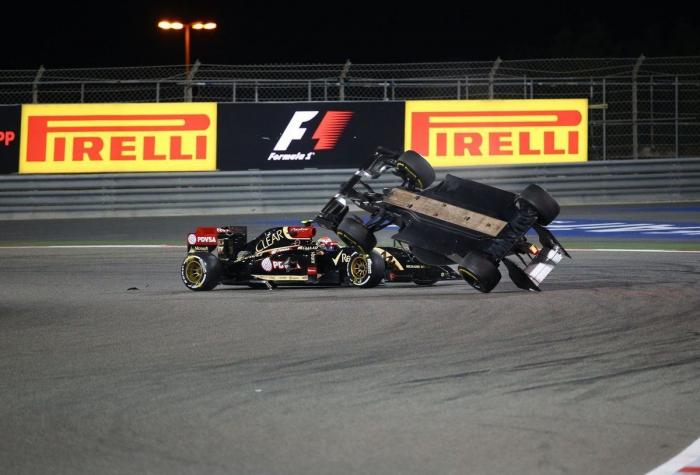 El tremendo accidente de Esteban Gutiérrez en Bahréin (FOTOS)