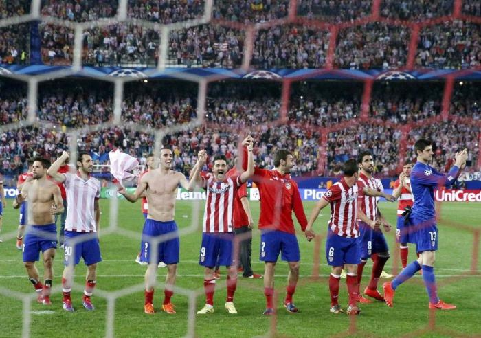 Gesta del Atlético ante el Barcelona (1-0)