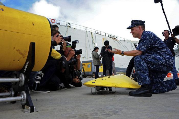 El submarino fracasa en su intento de encontrar el avión de Malaysia Airlines