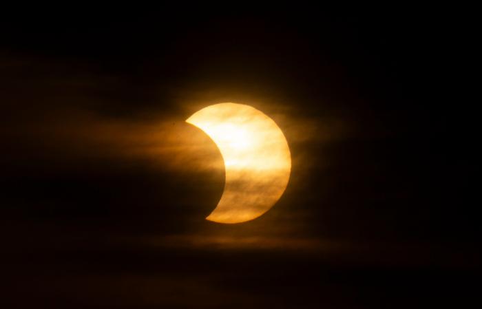 Las mejores fotos del eclipse solar
