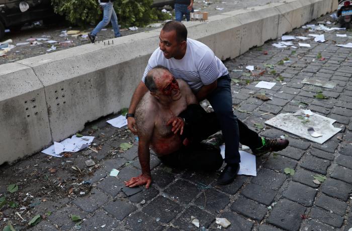 Detenido en Madrid y puesto en libertad un hombre buscado por la explosión del puerto de Beirut
