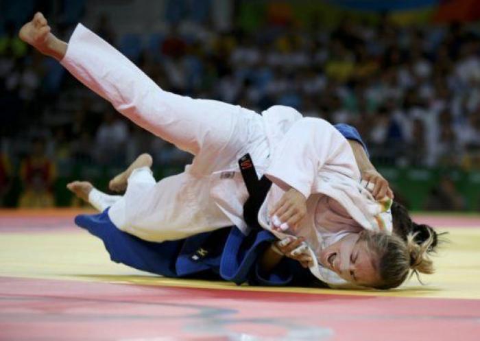 La judoca española Laura Gómez vence épicamente por 'ippon' y pasa a octavos de final