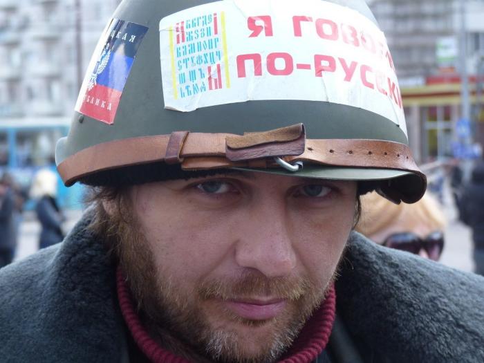 Dima Gau, voz del levantamiento prorruso en Donétsk