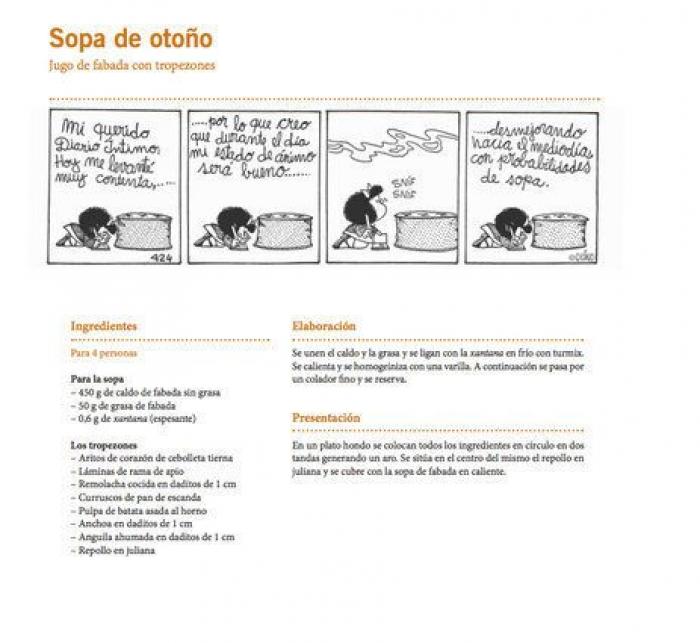 Cinco sopas para Mafalda: recetas de Asturias que (quizá) le gustarían (FOTOS, RECETAS)