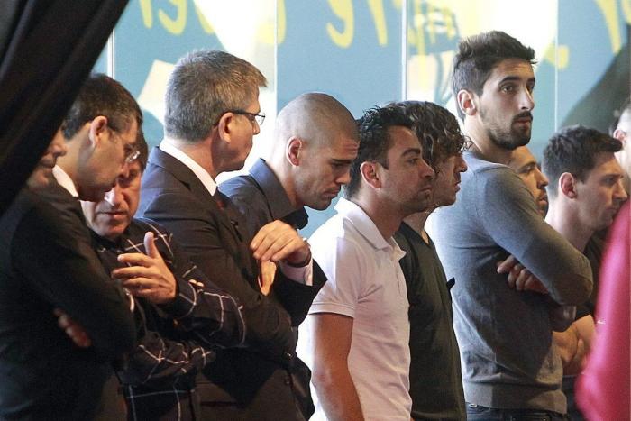 La tristeza de Guardiola tras la muerte de Tito Vilanova, resumida en un gesto