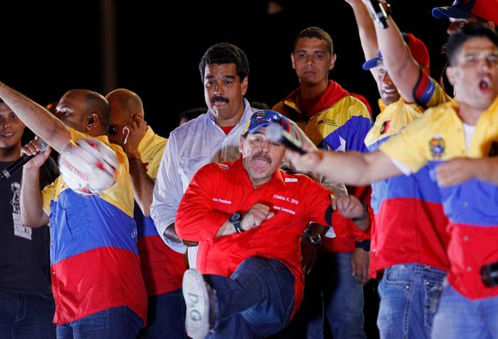Zapatero visita a Nicolás Maduro en Caracas