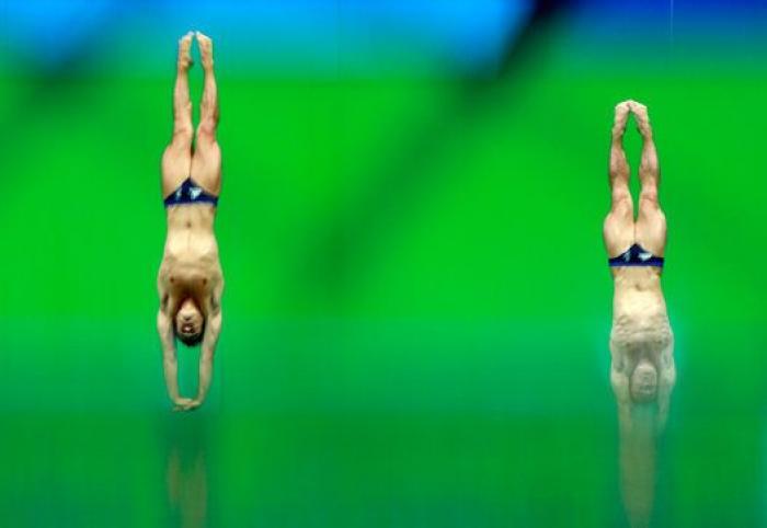 La (casi) inaudita imagen de dos nadadoras tocando la pared exactamente al mismo tiempo