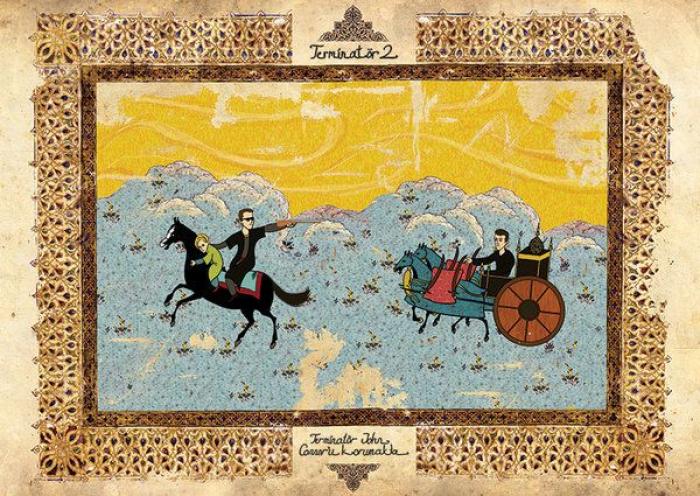 11 carteles de películas de Hollywood en código otomano