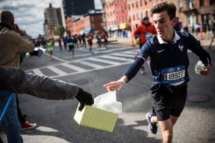 13 imágenes curiosas del maratón de Nueva York (FOTOS)