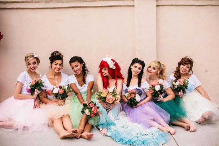Solo para amantes de Disney: una boda inspirada en 'La Sirenita'