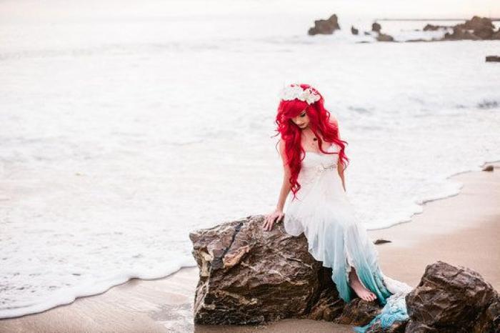 Solo para amantes de Disney: una boda inspirada en 'La Sirenita'