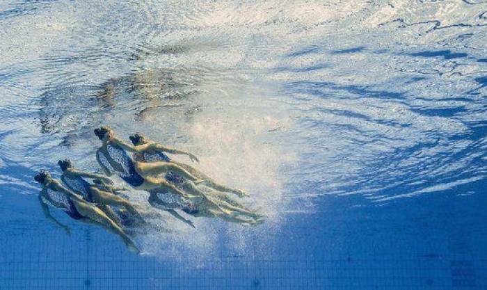 Siete fotos imposibles de la natación sincronizada