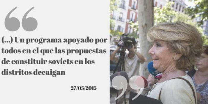 Silencio por Cayetana: Esperanza Aguirre, la única voz en el PP que lamenta el cese de Álvarez de Toledo