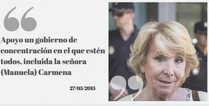 Silencio por Cayetana: Esperanza Aguirre, la única voz en el PP que lamenta el cese de Álvarez de Toledo