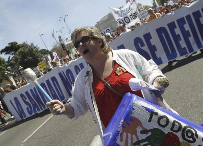 La “descomposición” de la sanidad madrileña estalla en forma de huelga y protestas