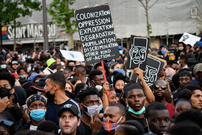El caso de George Floyd reactiva las protestas antirracistas en Francia contra la muerte de Adama Traoré