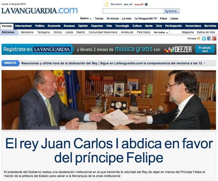 Abdica el rey: El discurso completo de Mariano Rajoy