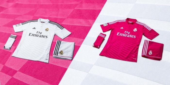 El Real Madrid vestirá de rosa: opina de la segunda equipación de la temporada 2014/2015 (FOTOS)