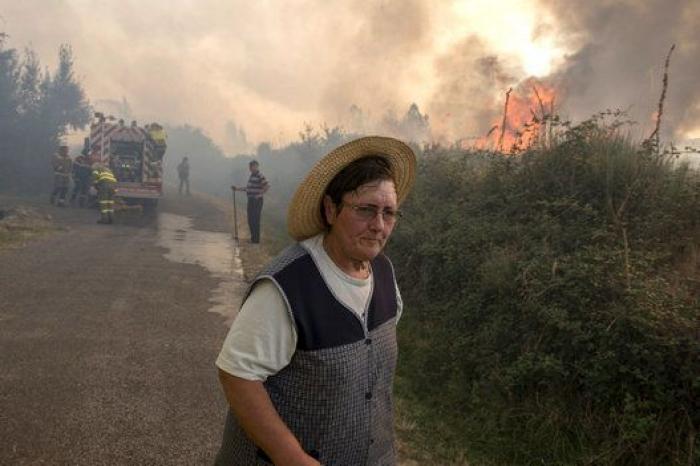 Cinco incendios calcinan más de 3.000 hectáreas en Galicia