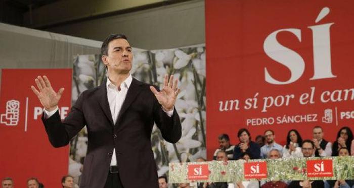 Sánchez: "Puedo prometer y prometo decencia, diálogo y dedicación"