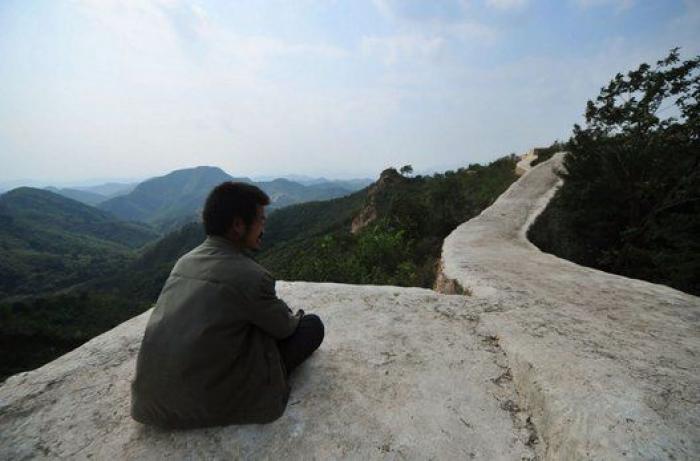 China investiga una 'restauración' con cemento de la Gran Muralla