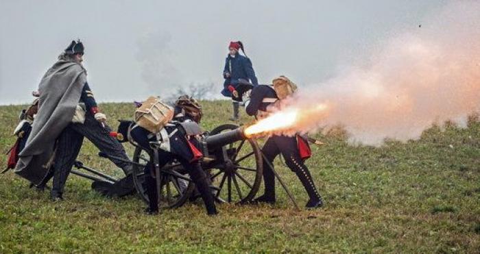 La recreación de la batalla de Austerlitz (FOTOS)