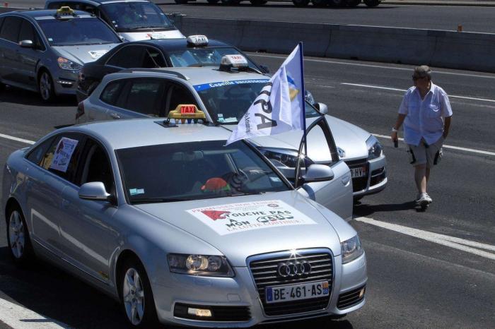 Las huelgas de taxis causan problemas en las principales ciudades europeas