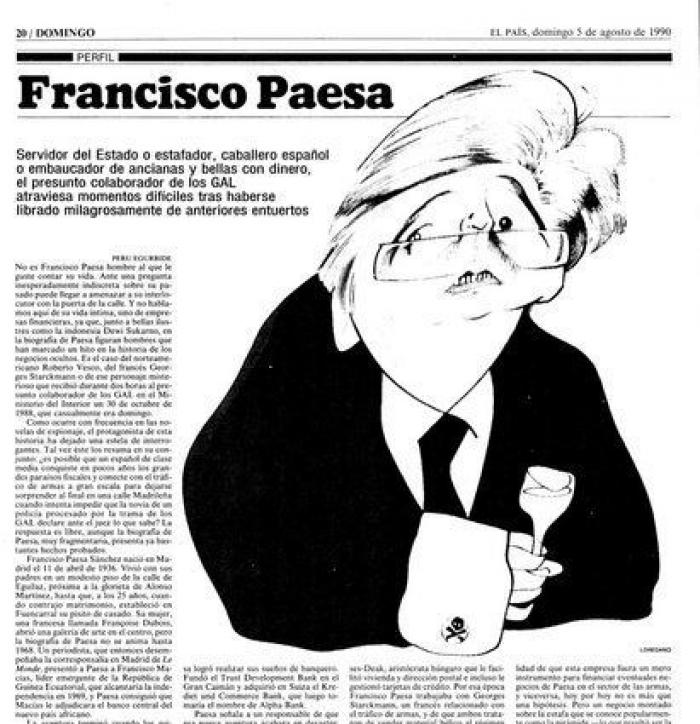 Francisco Paesa, el hombre de humo