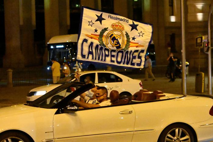 La afición del Madrid cumple y no acude a Cibeles a celebrar la Liga