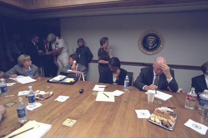 La Casa Blanca desvela fotografías inéditas sobre cómo vivió el 11S el gabinete de Bush