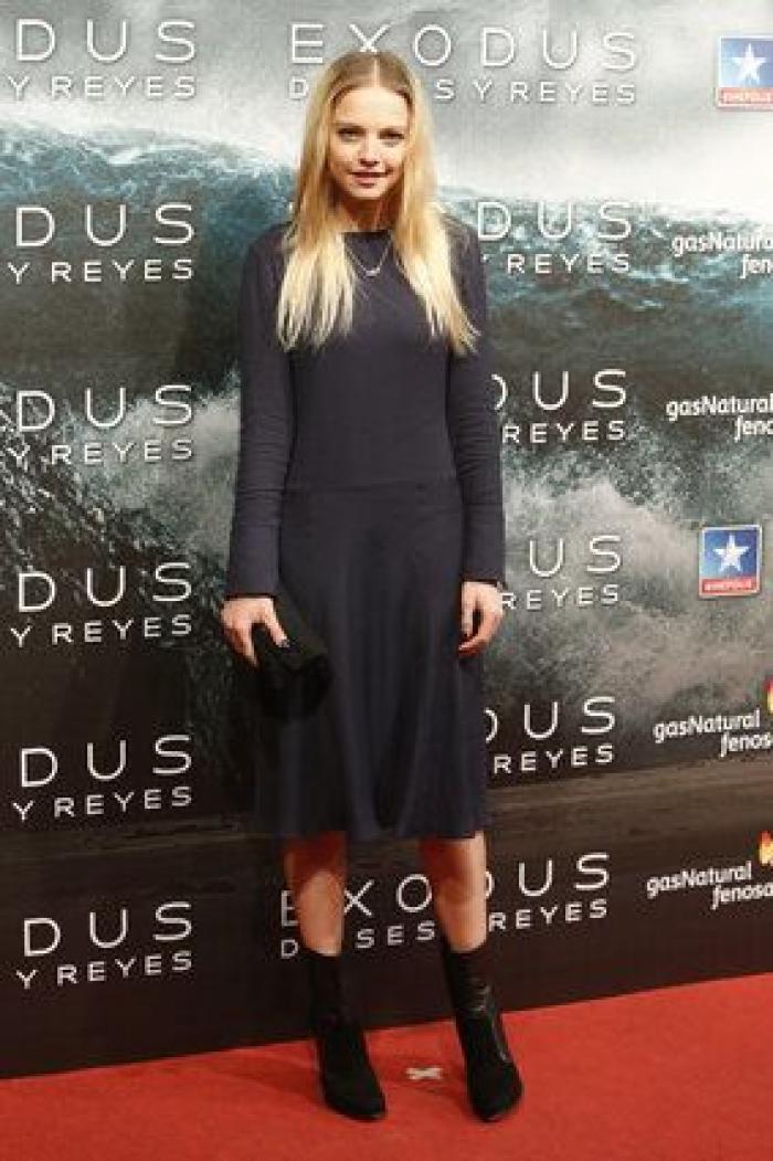 María Valverde, anfitriona de Christian Bale en el estreno de 'Exodus' (FOTOS)