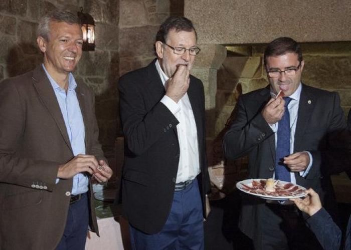 Rajoy y la comida durante la campaña electoral en Galicia y Euskadi (FOTOS)