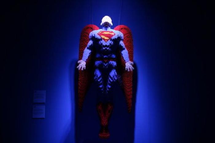 Los superhéroes de DC cobran vida en Madrid gracias a Lego (FOTOS)
