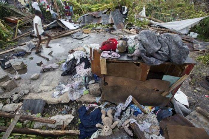 Se eleva a 842 la cifra de muertos en Haití a causa del huracán Matthew