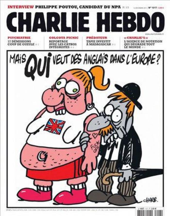 Las satíricas y controvertidas portadas de 'Charlie Hebdo' (FOTOS)