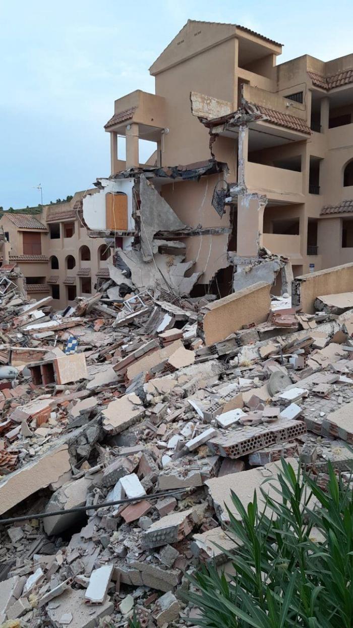 Los vecinos del edificio derrumbado en Peñíscola podrán acceder este viernes a la zona para recoger pertenencias