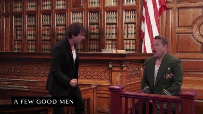 James Corden y Tom Cruise resumen en nueve minutos la carrera del actor (VÍDEO)
