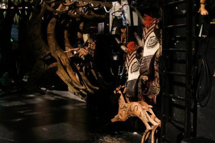 'El Rey León' cumple cinco años: una visita al 'backstage' del musical en Madrid (FOTOS)