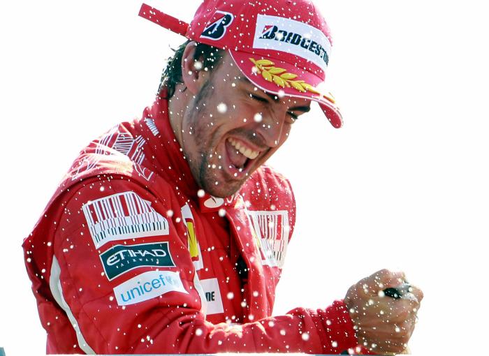 Fernando Alonso vuelve a un podio de la Formula 1 siete años después