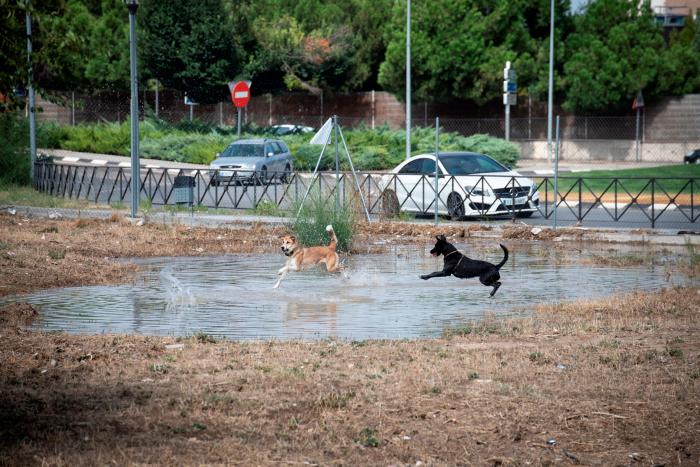 Las imágenes que están dejando las trombas de agua por España