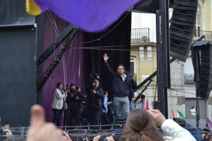 El discurso de Pablo Iglesias a ritmo de rap (VÍDEOS)