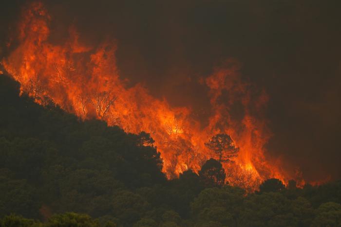 Genalguacil, el pueblo-museo acorralado por el incendio de Sierra Bermeja