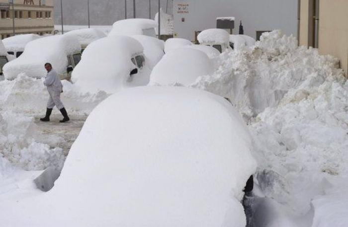 9 fotos curiosas o impresionantes que nos deja el temporal de nieve